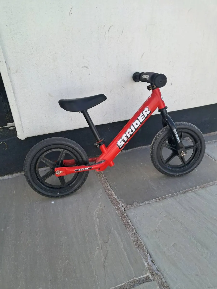 Strider balance bike