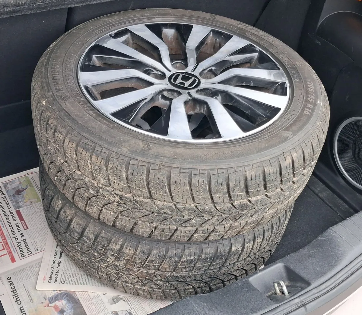 2012-2018 HONDA CIVIC MK9 16 INCH ALLOY WHEELS SET - Image 3