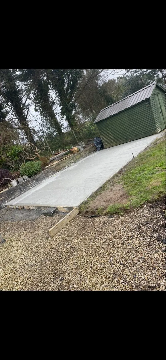 Mini Digger Hire and Concrete Slabs - Image 3