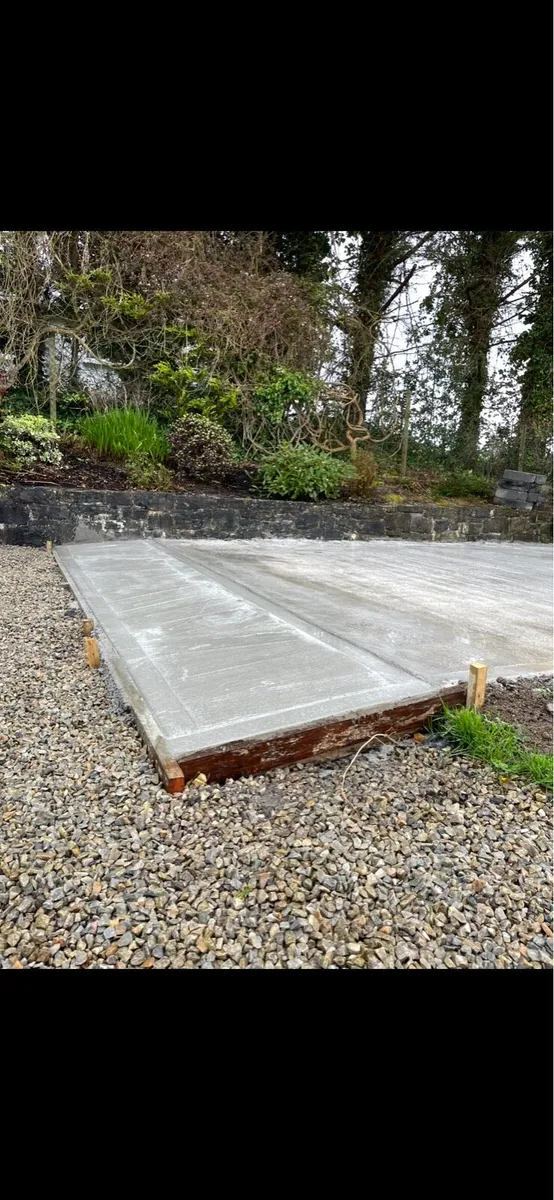 Mini Digger Hire and Concrete Slabs - Image 4
