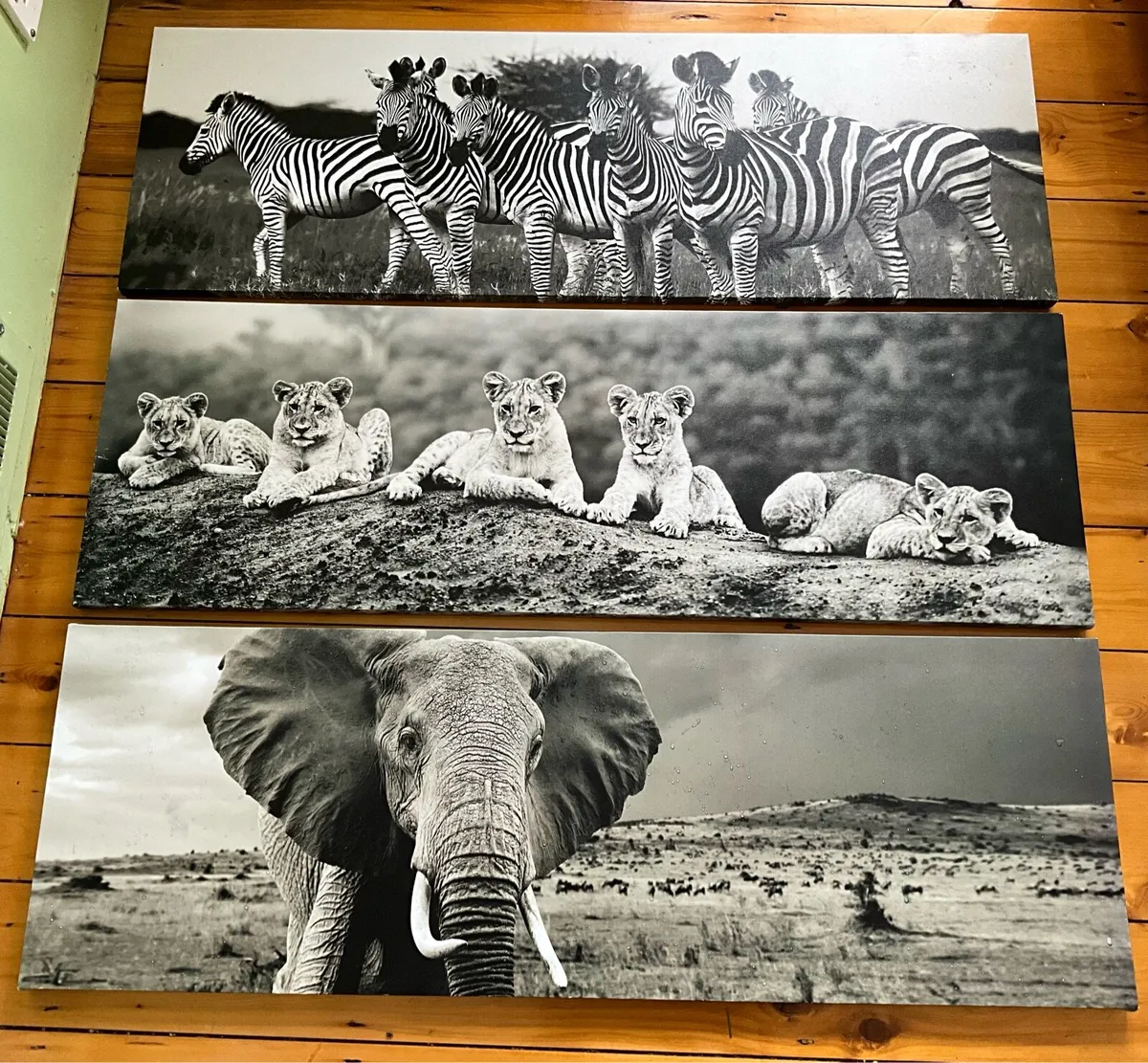 Black & white Wall Art Prints .Set of 3 - Image 3