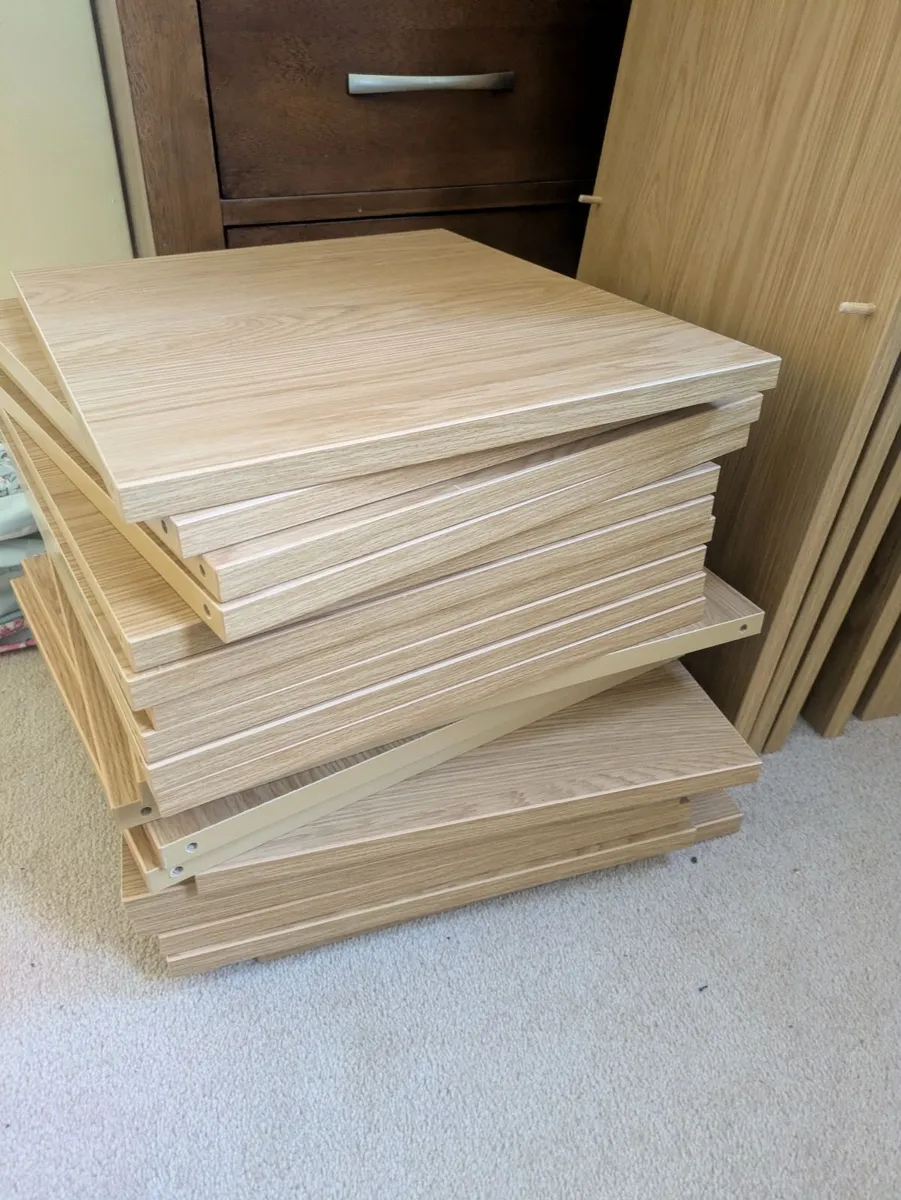 Large Ikea 5x5 Kallax shelving unit - Image 2