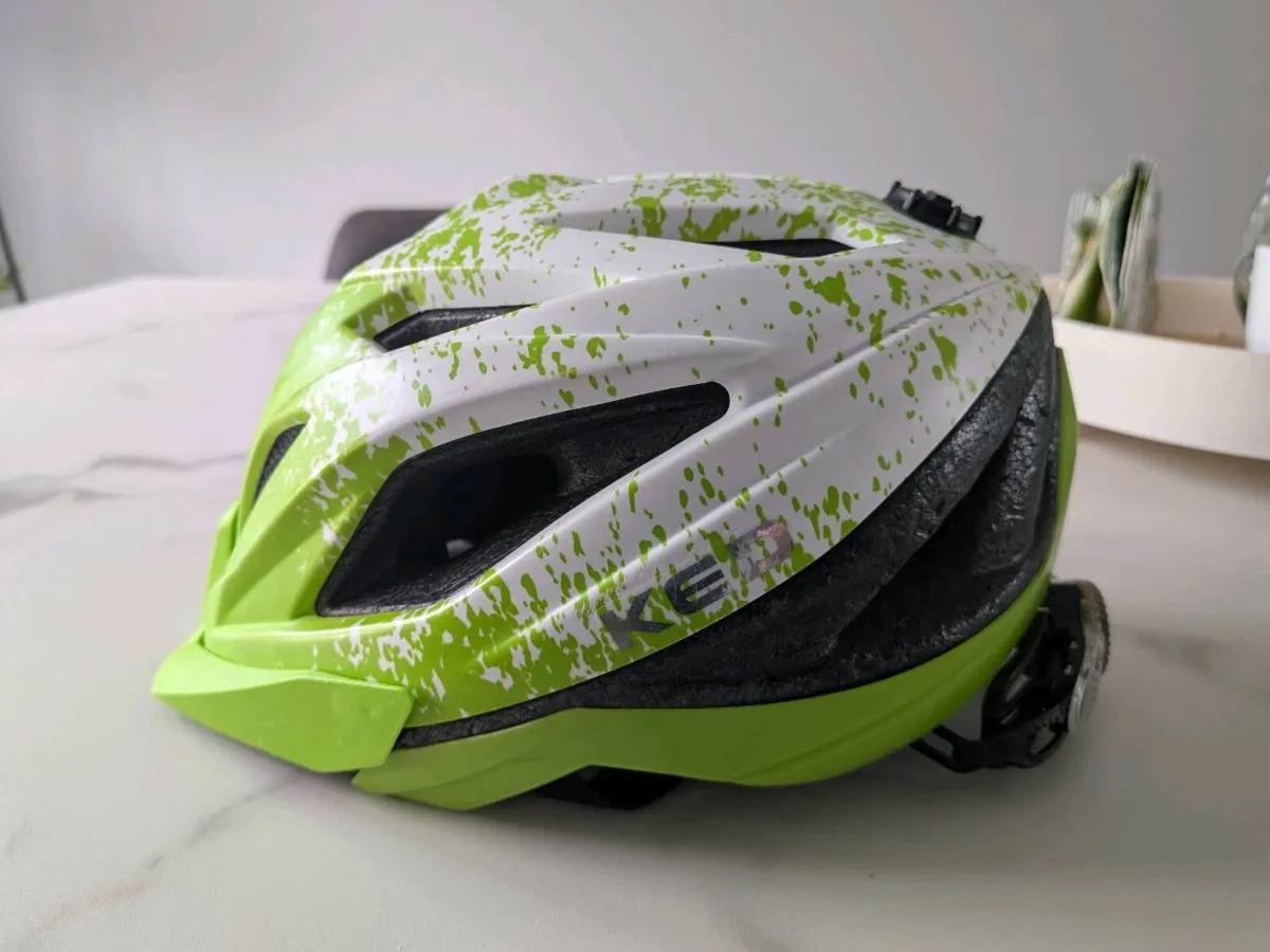KED kids cycling helmet 53-58cm - Image 4