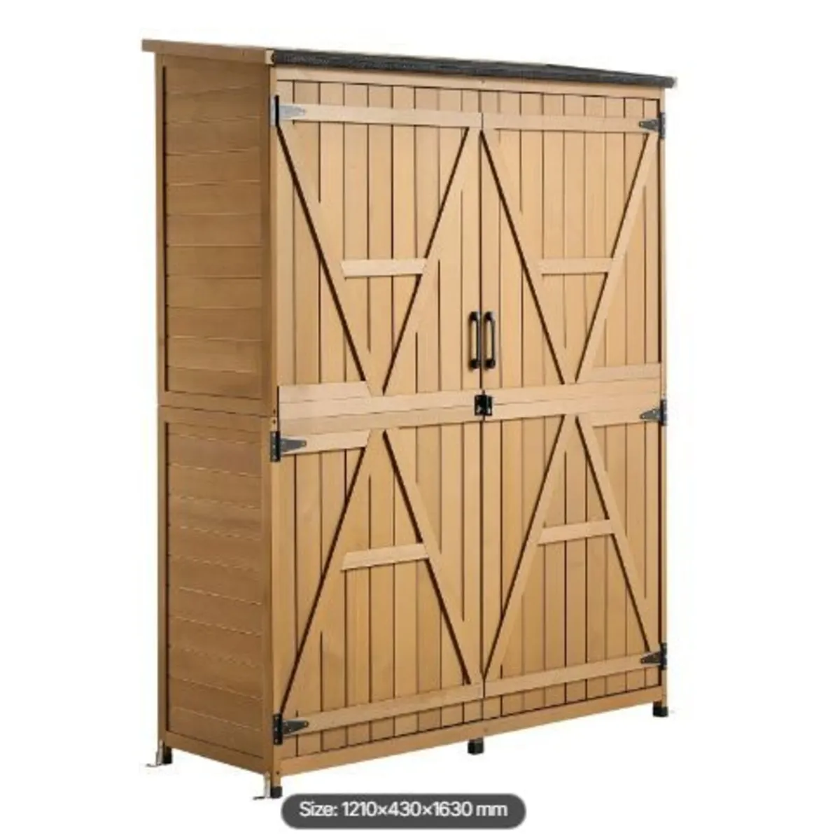 Outdoor Storage Shed, 125.5 x 162.5 cm - Image 4