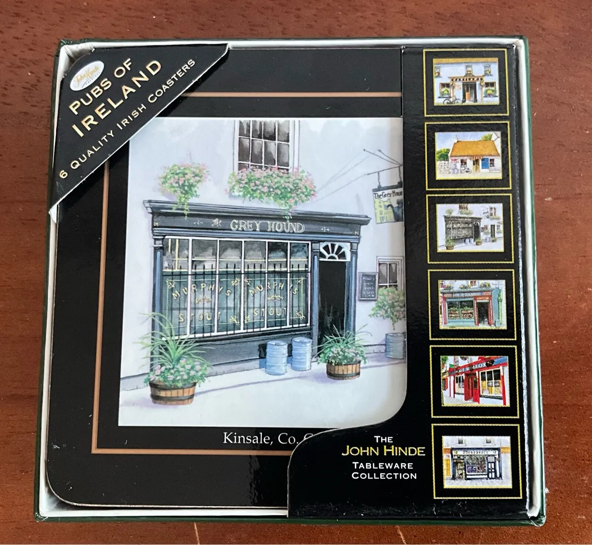 Pubs of Ireland. J.Hinde Collection. Coasters - Image 1