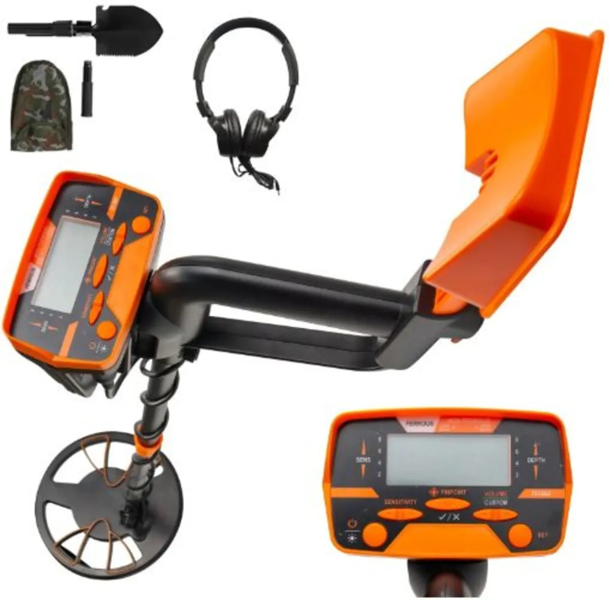 Yellow Metal Detector 3010 Waterproof Disc Metal - Image 1