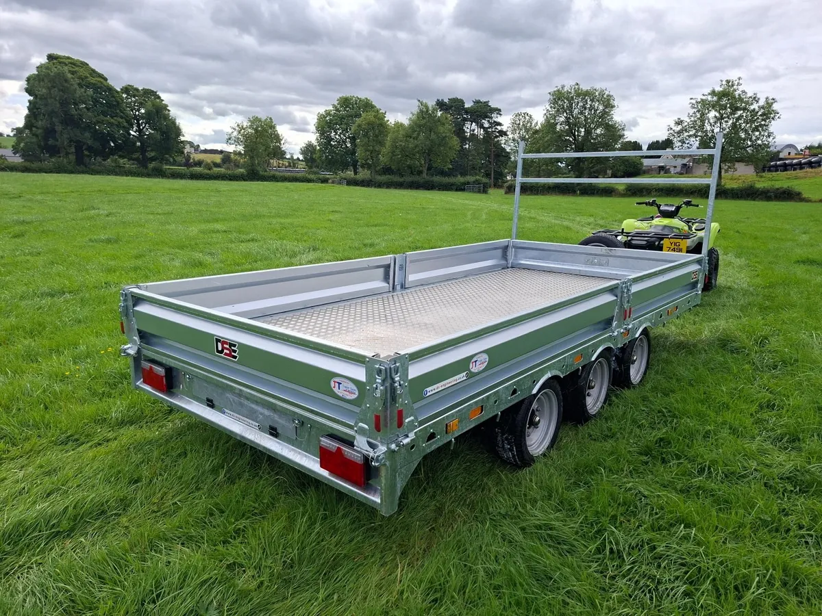 14ft dse dropside trailer - Image 2