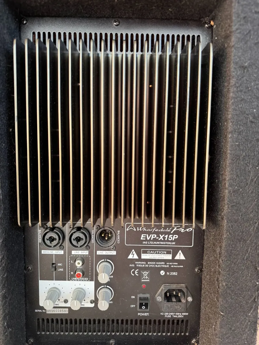 Wharfedale Pro EVP-X15P Powered PA Speakers (Pair) - Image 3