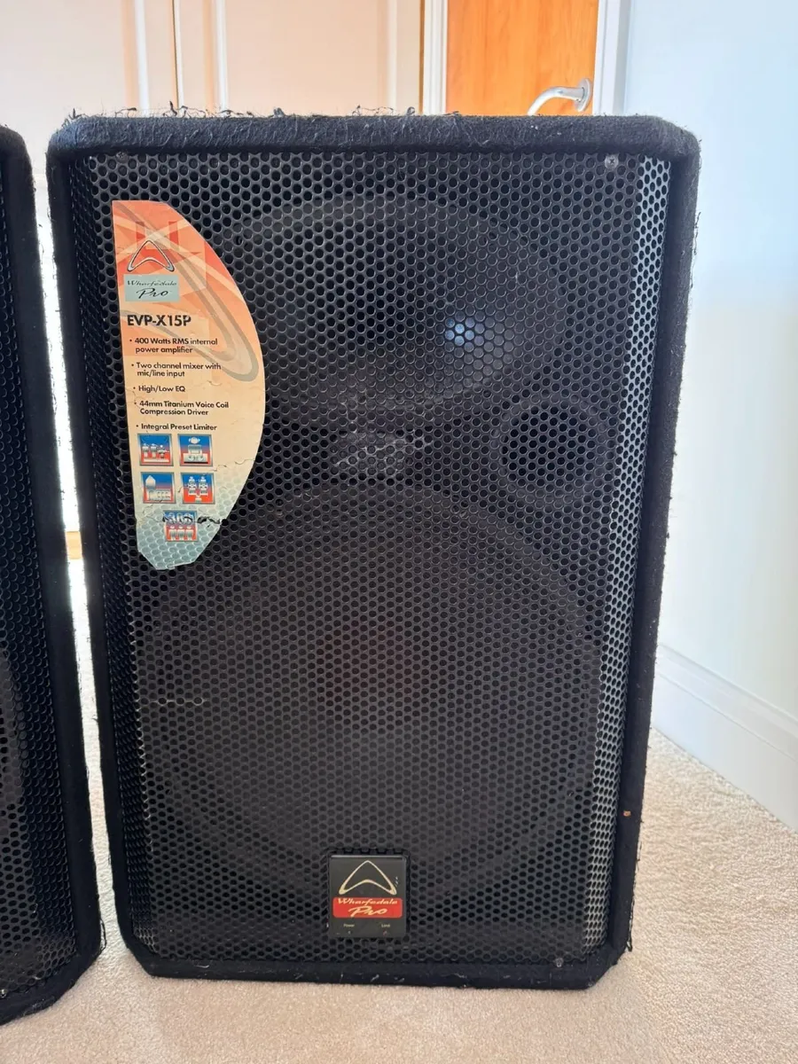 Wharfedale Pro EVP-X15P Powered PA Speakers (Pair) - Image 4