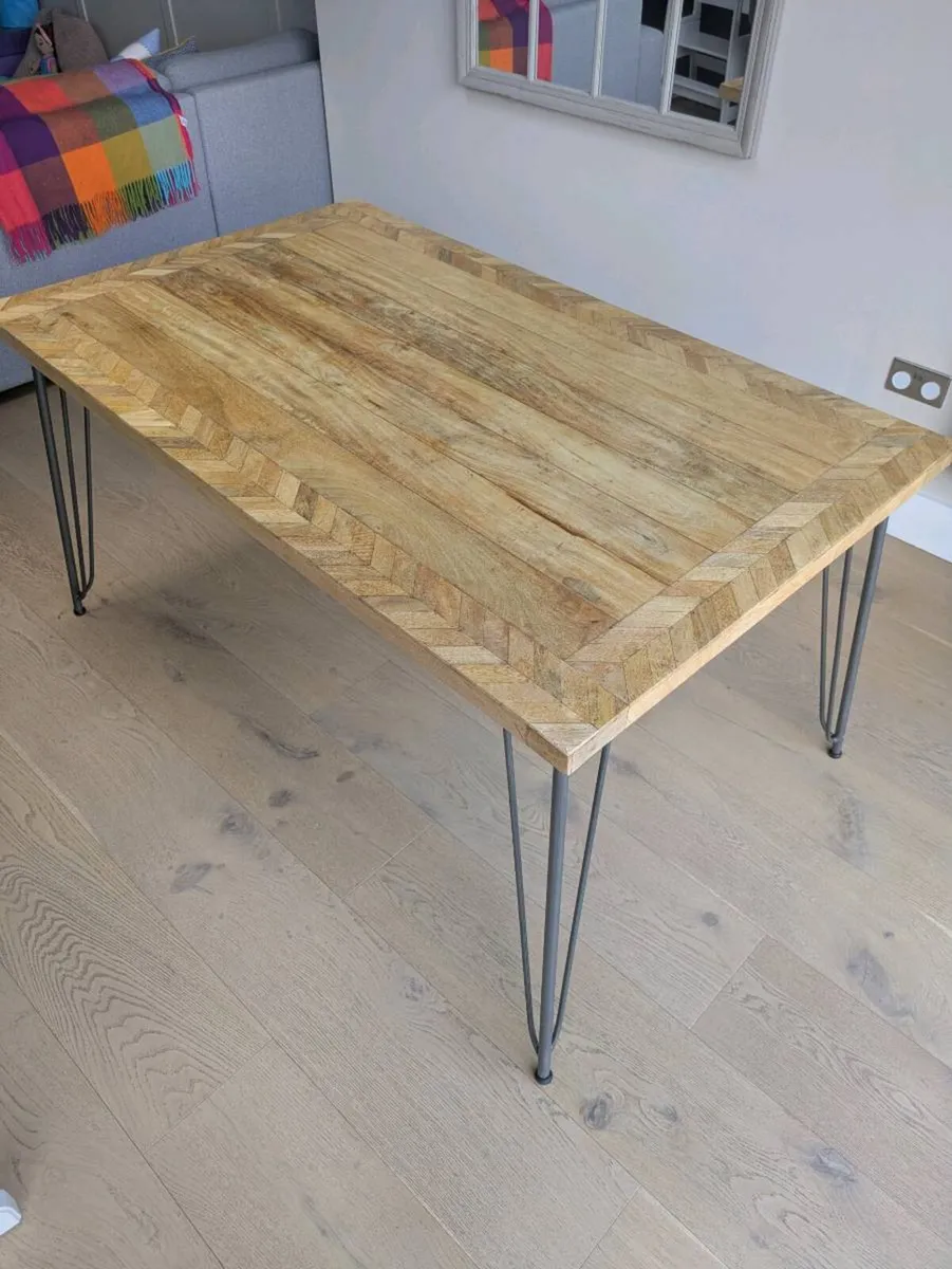 Dining table - hairpin leg - Image 3