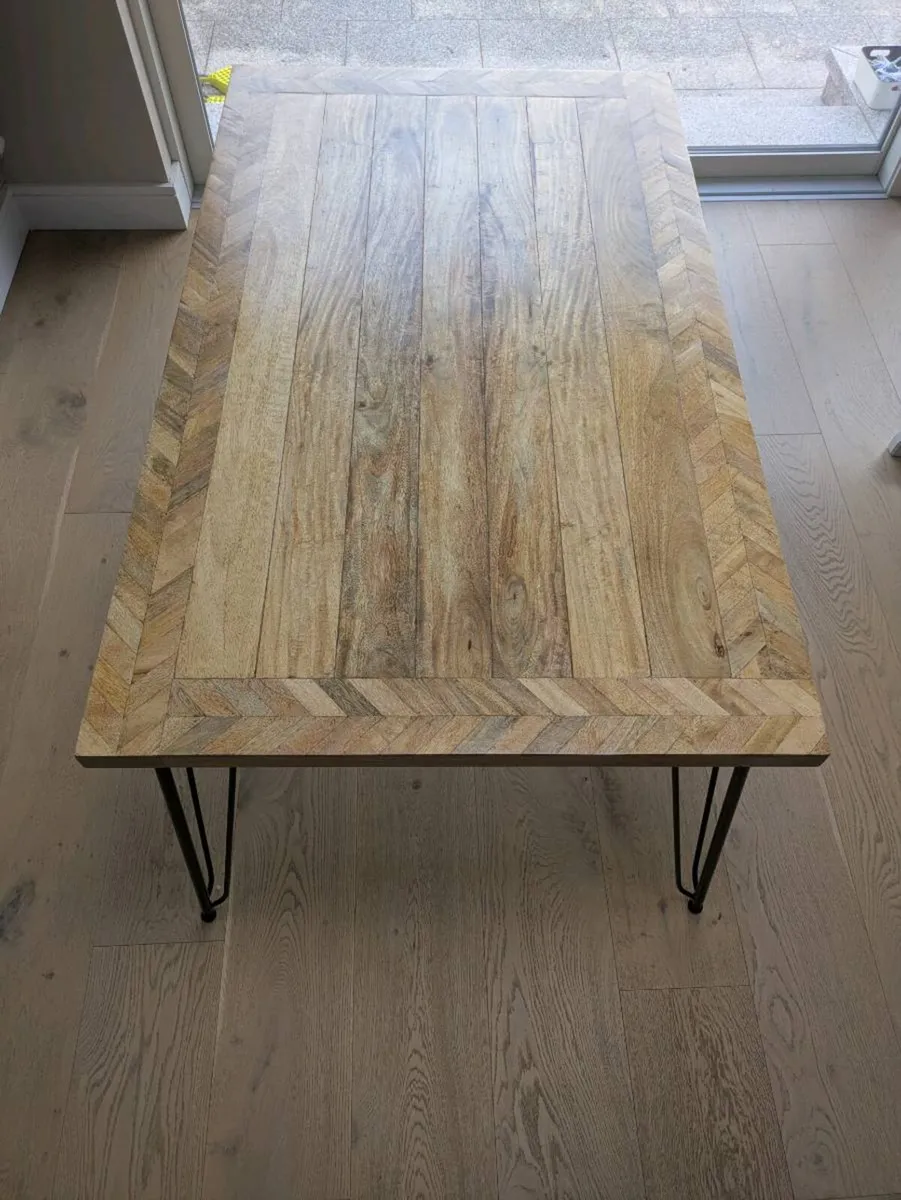 Dining table - hairpin leg - Image 2