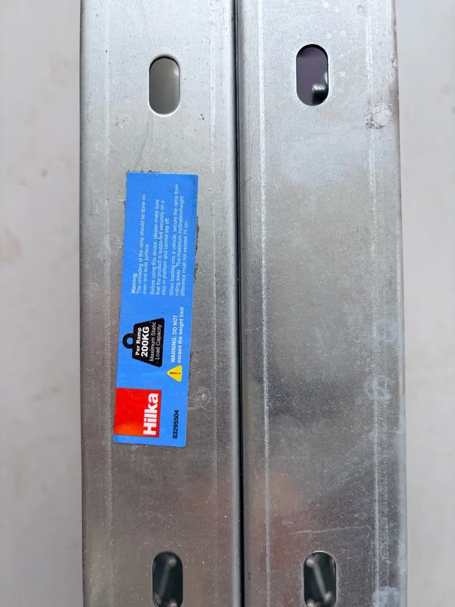New Galvanised folding  ramps - Image 3
