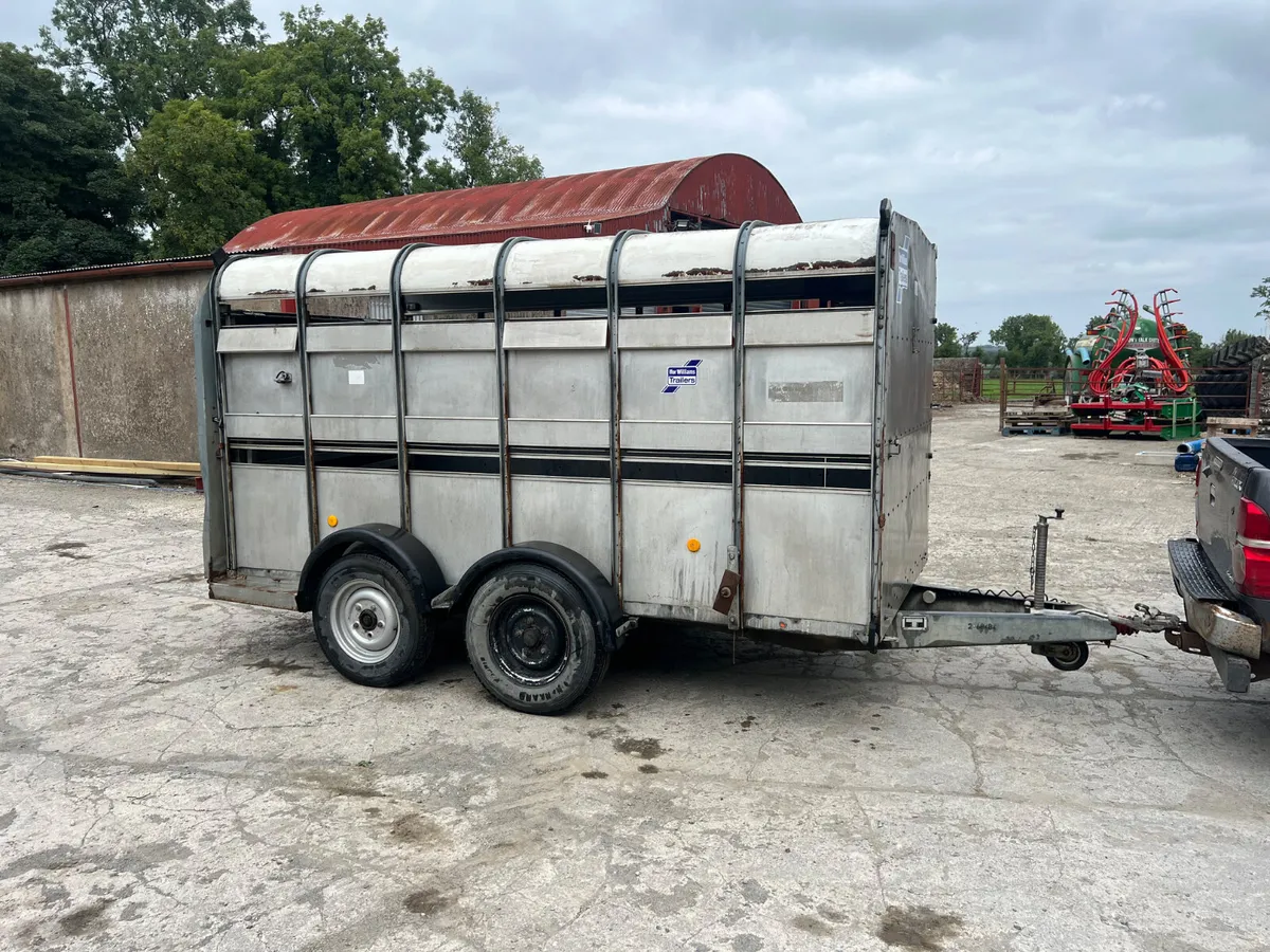 12x6 Ifor Williams Cattle Trailer - Image 1