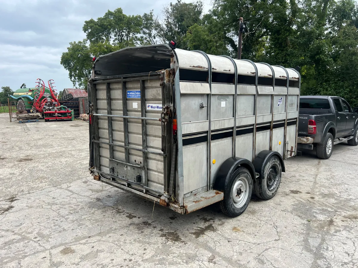 12x6 Ifor Williams Cattle Trailer - Image 2