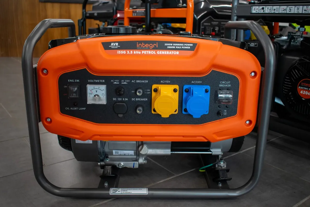 Integri 3.5KVA Petrol Generator - Image 1