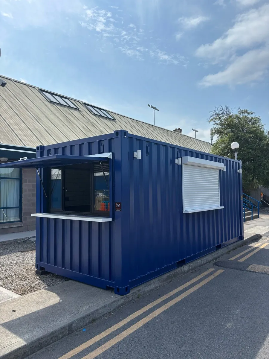 container Coffee kiosk 20ft - Image 1
