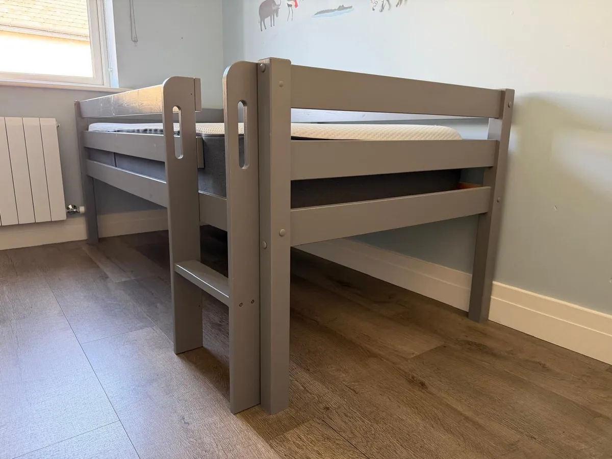 Child Bed and Mattress - Image 2