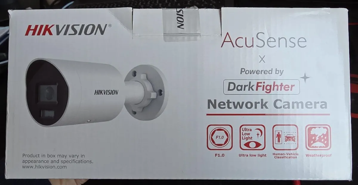 Hikvision AcuSense IP Bullet Camera - Image 2