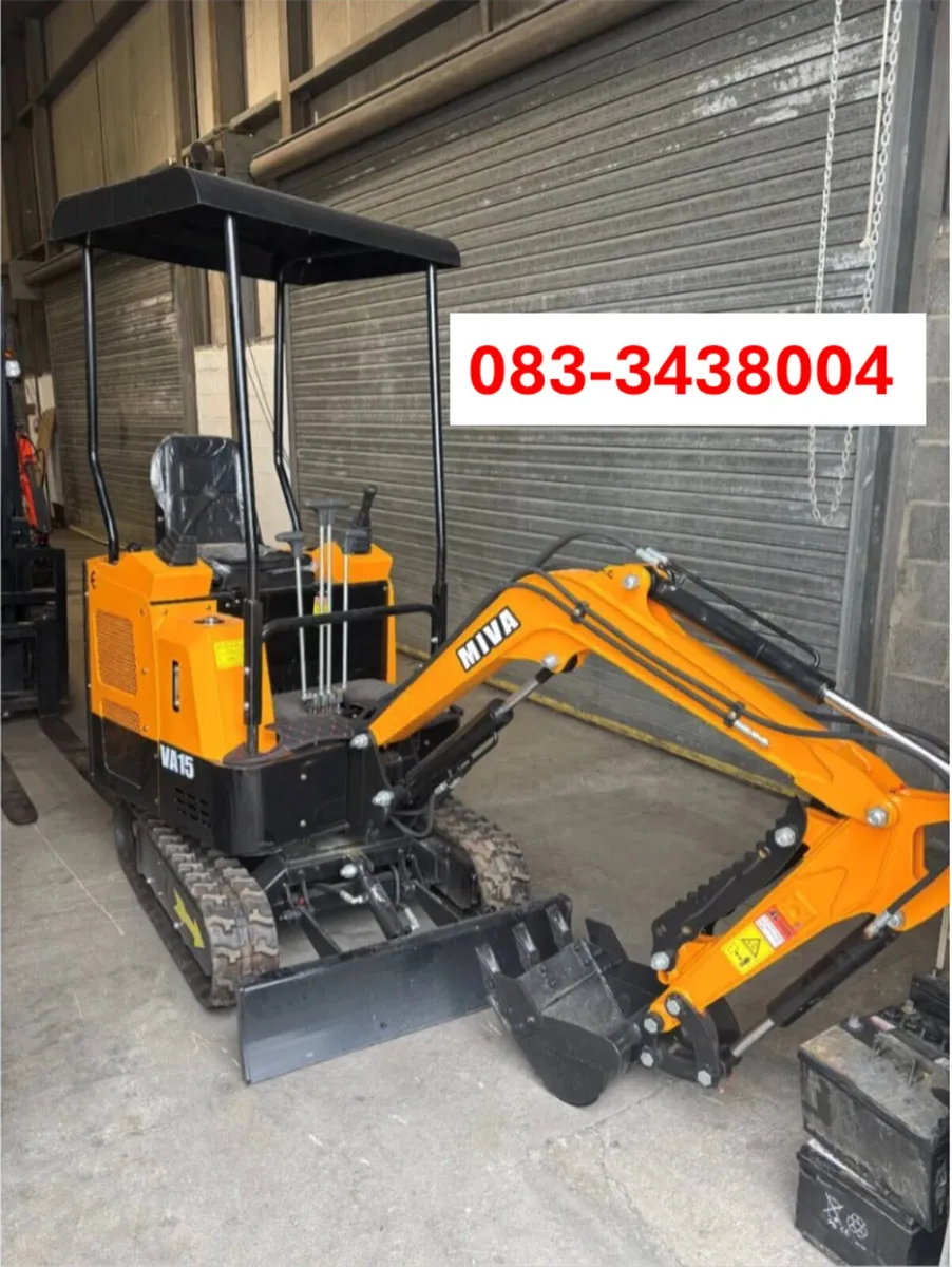 Miva VA15 mini Excavator - Image 1