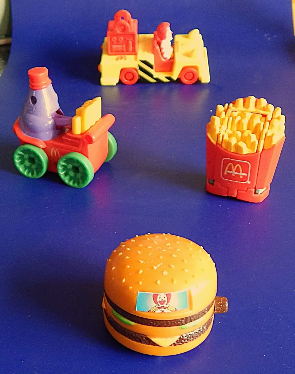 9 Vintage McDonalds Happy Meal Toys From 1987-1996 - Image 3