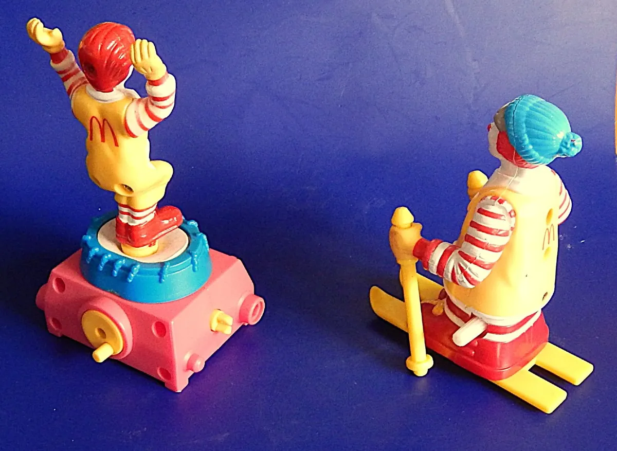 9 Vintage McDonalds Happy Meal Toys From 1987-1996 - Image 4
