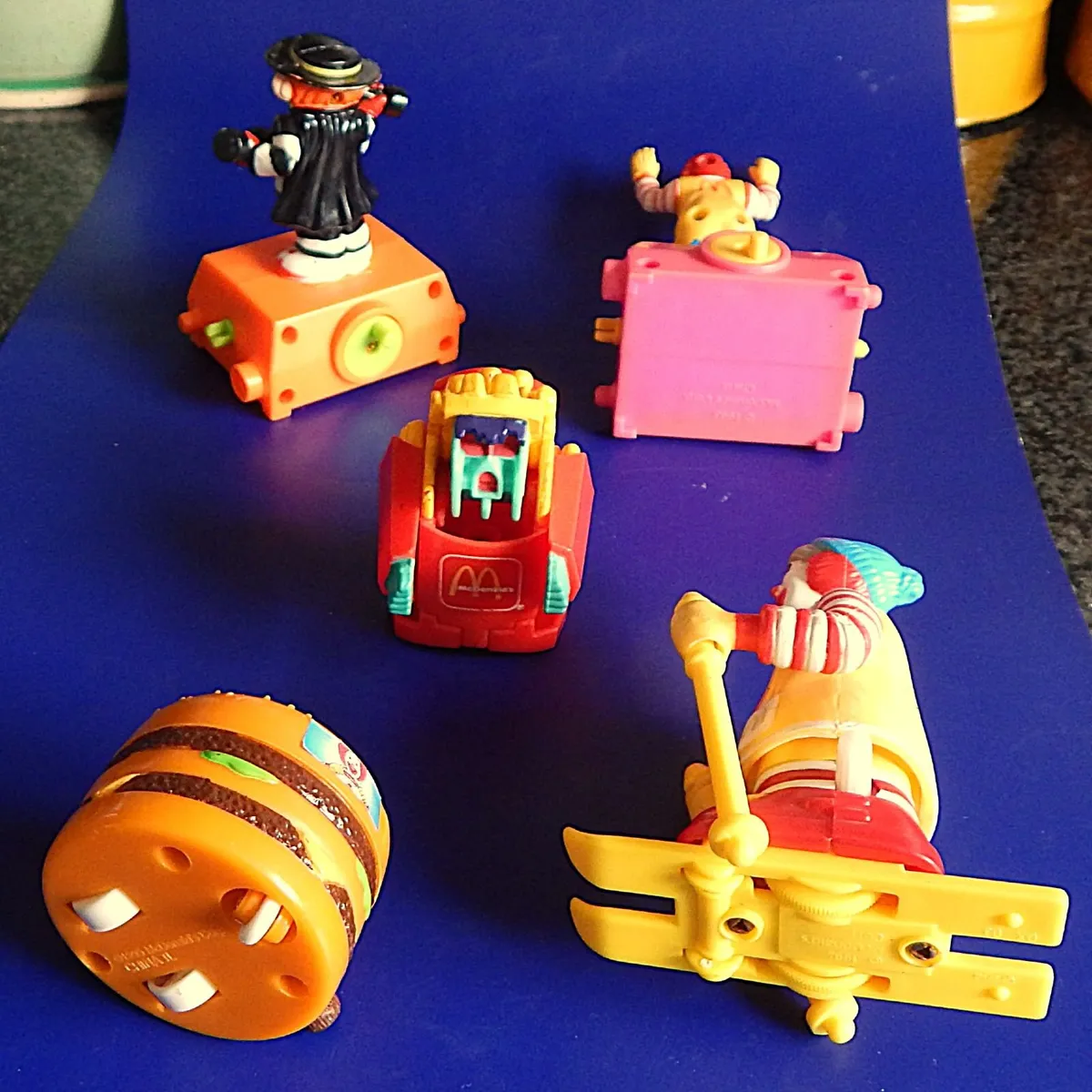 9 Vintage McDonalds Happy Meal Toys From 1987-1996 - Image 2