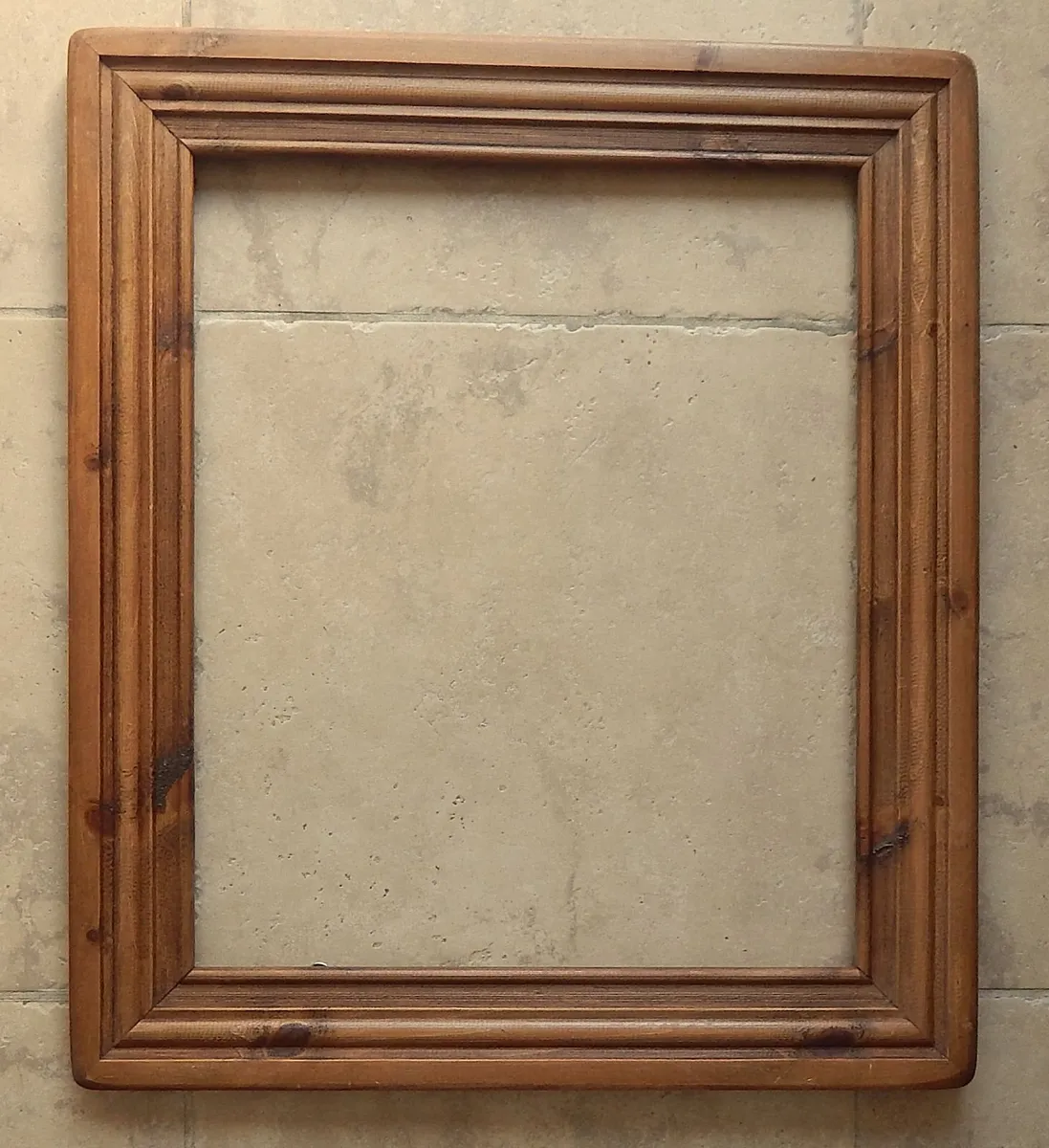 Large Rustic Ornate Wood Frame - Image 2