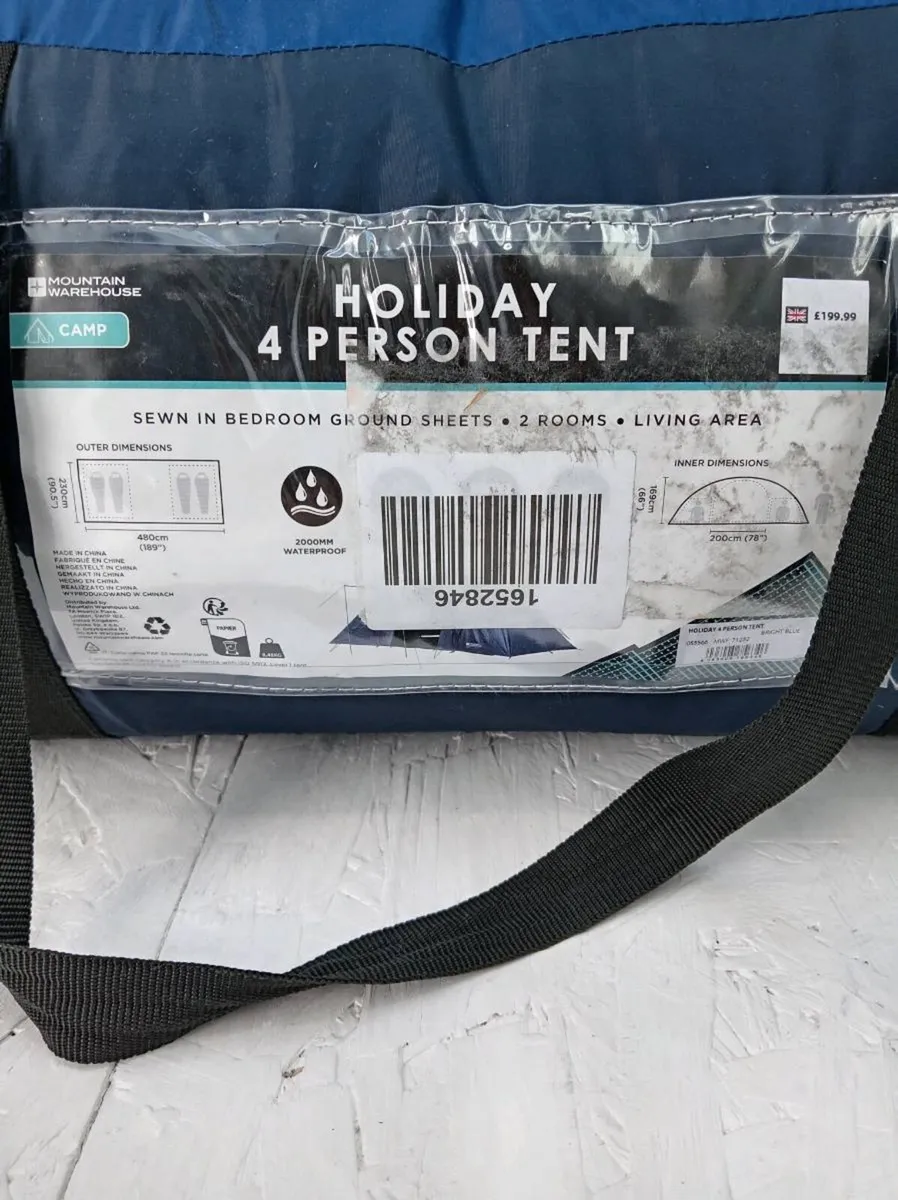 4 person tent - Image 1