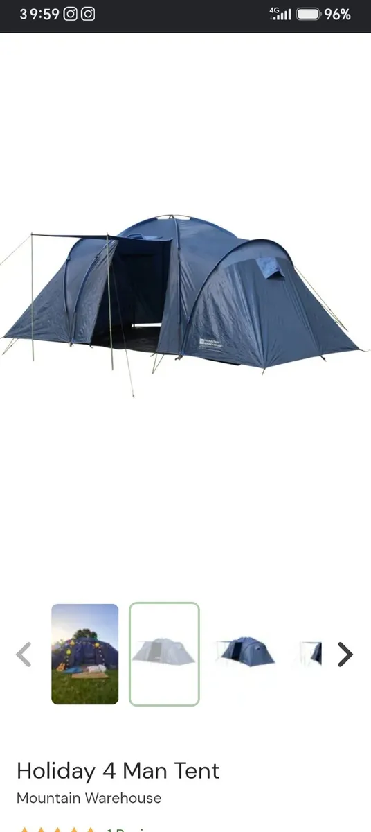 4 person tent - Image 3