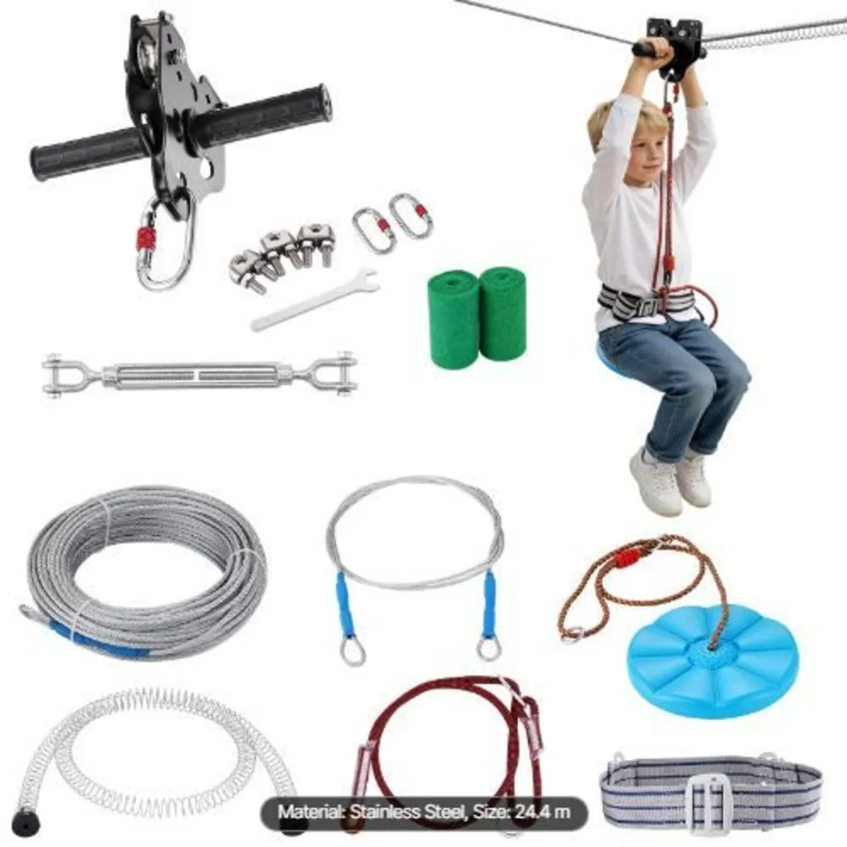 Zipline Kit for Kids and Adult - Image 1