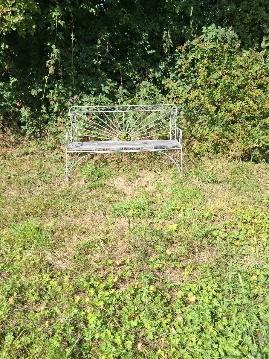 Garden seat and 2 seater. - Image 2