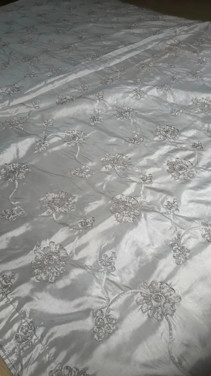 Pure Silk Interlined Curtains - Image 3
