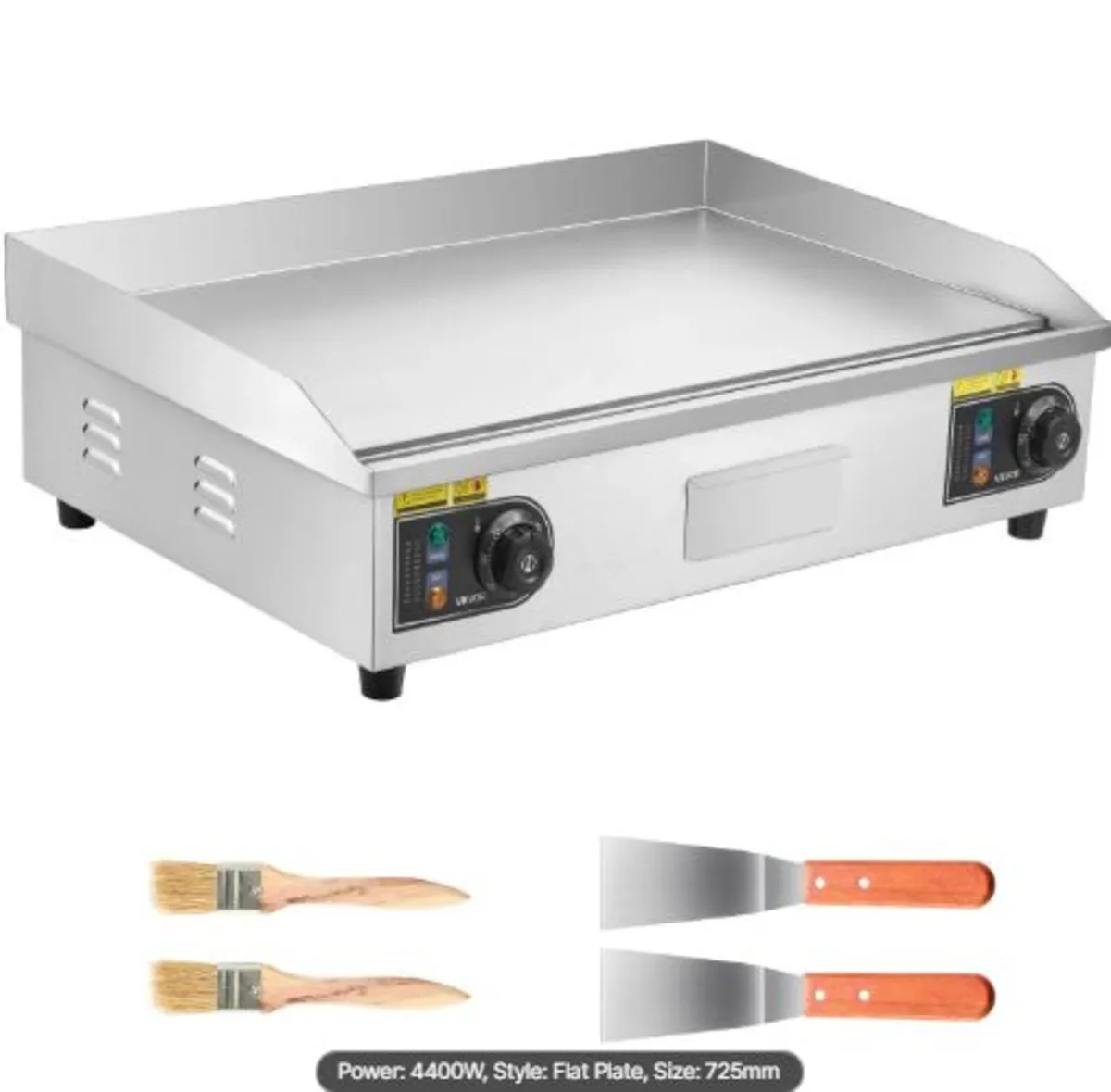 Commercial Electric Griddle, 725 x 400 mm, 4400W, - Image 4