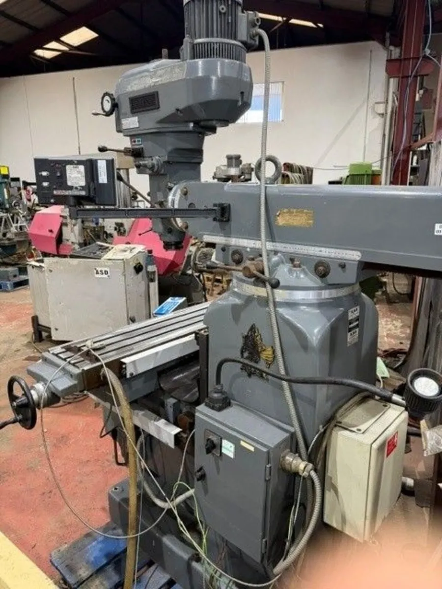 AJAX TURRET MILL / MILLING MACHINE - Image 2
