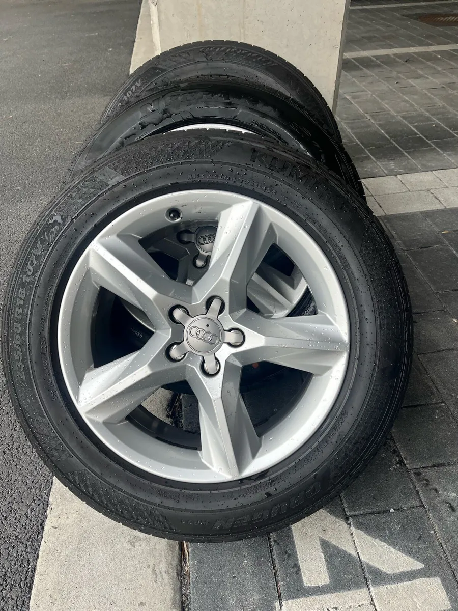 Audi Alloy wheels + Tyres 17” - Image 3