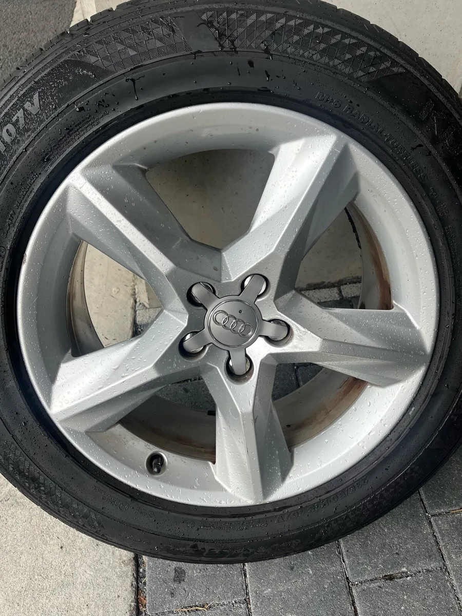 Audi Alloy wheels + Tyres 17” - Image 4
