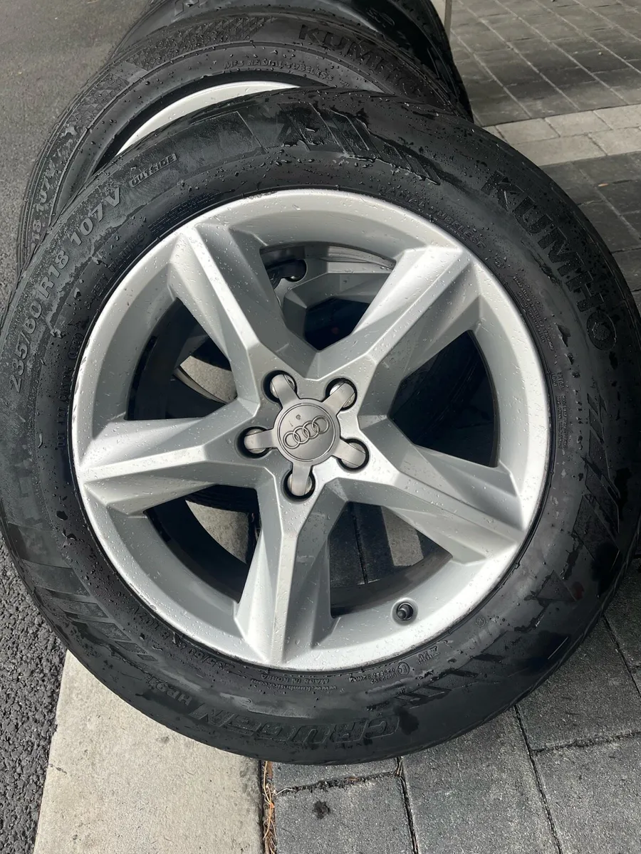 Audi Alloy wheels + Tyres 17” - Image 2