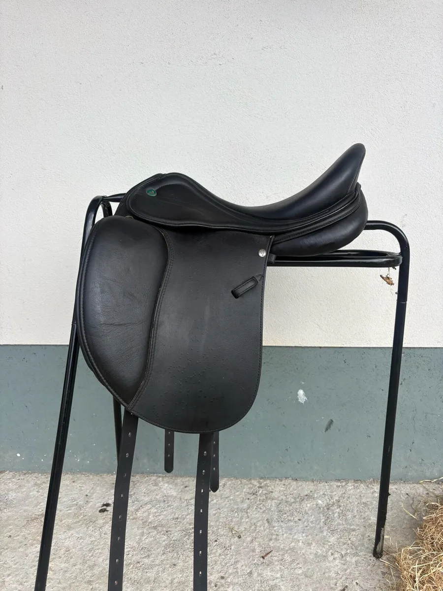 Prestige Pony Dressage Saddle - Image 1