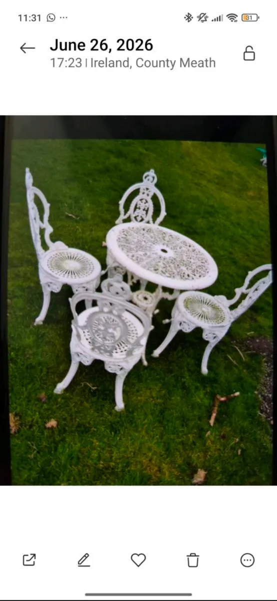Garden furniture - Image 1