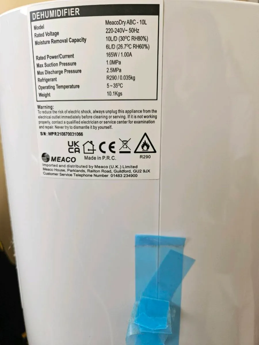 Dehumidifier - MeacoDRY - Image 4