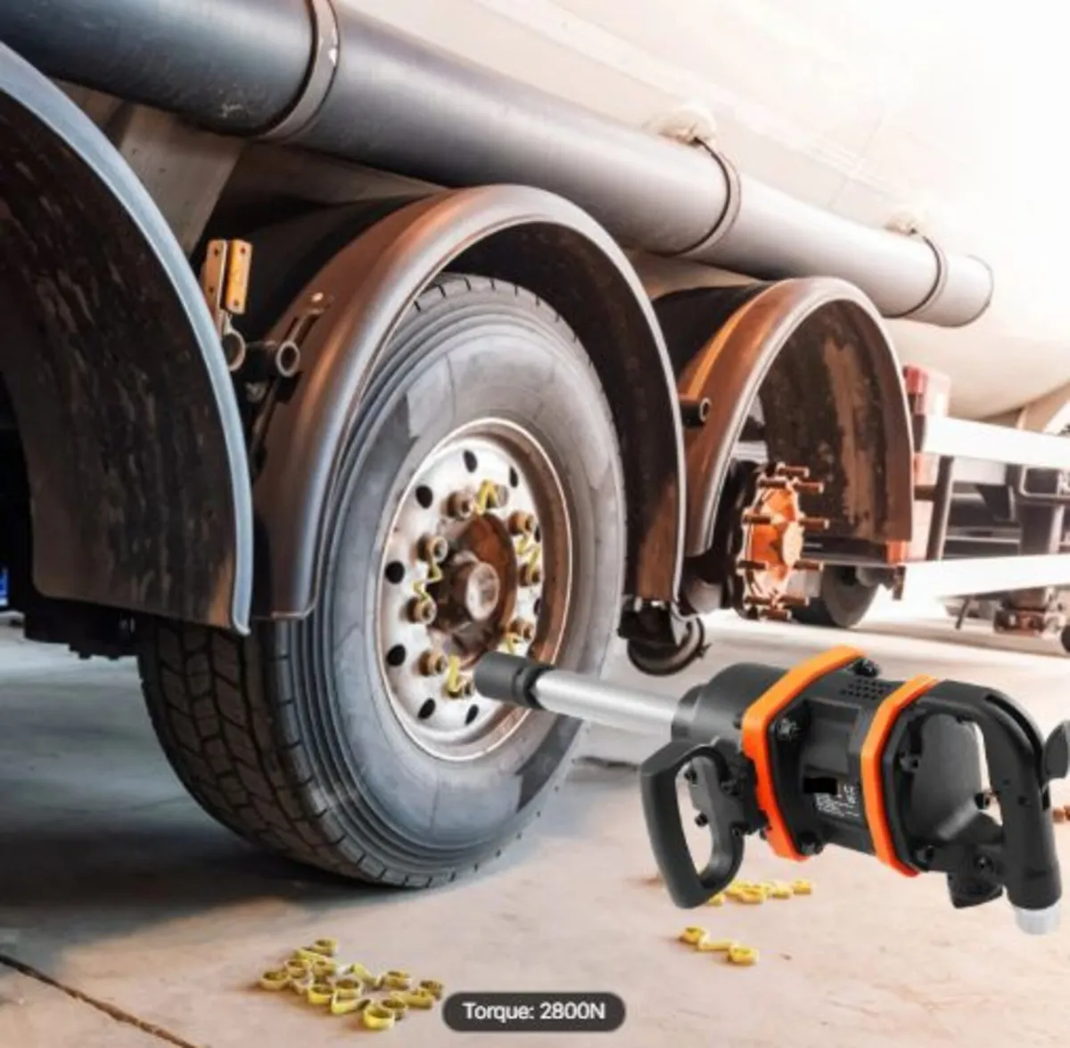 1 Inch Air Impact Wrench Impact Gun Up to 3160ft - Image 4