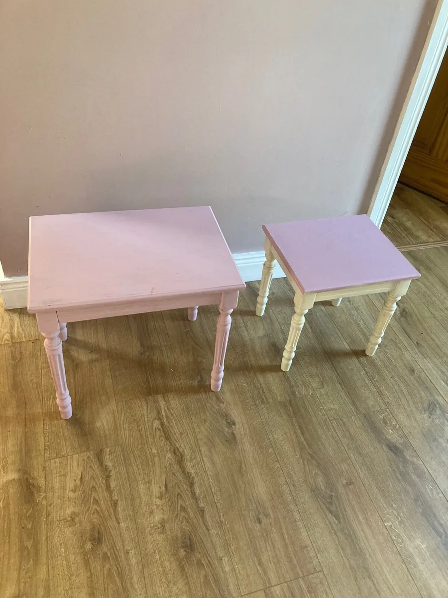 Two small tables - Image 1