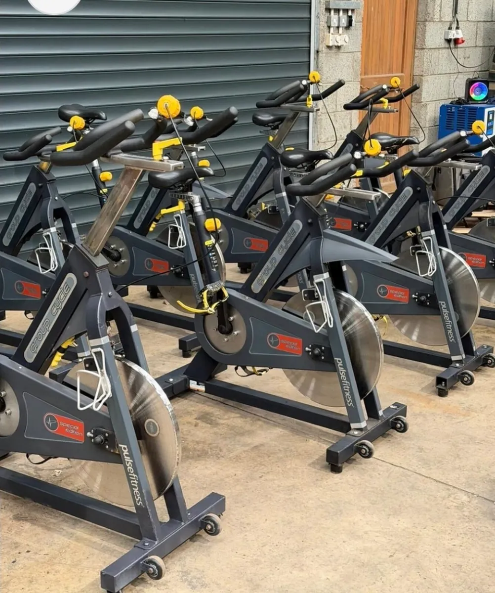 HUGE SELECTION OF COMMERCIAL SPIN BIKES ALL TYPES - Image 3