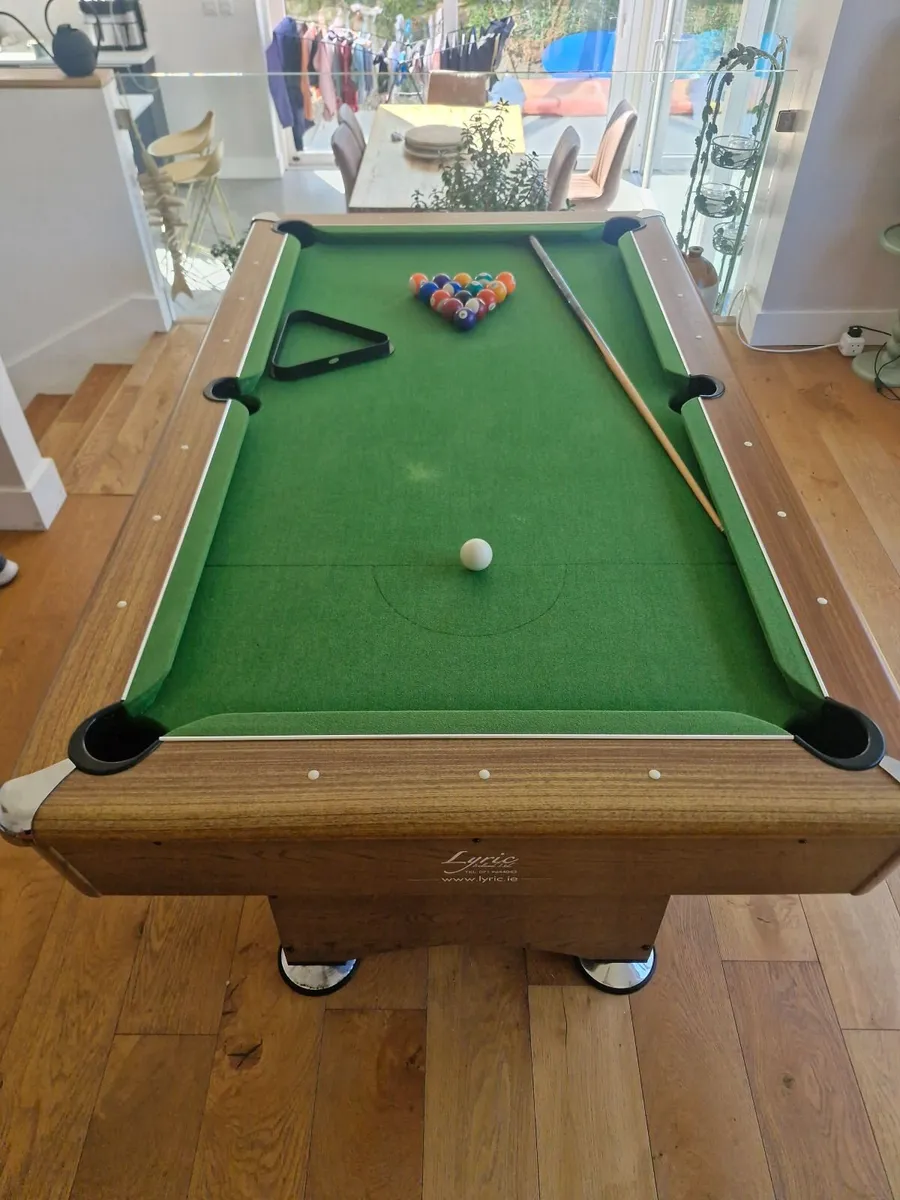 6' x 4' Folding Pool Table – Excellent Condition - Image 1