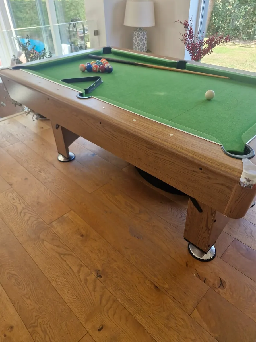 6' x 4' Folding Pool Table – Excellent Condition - Image 3