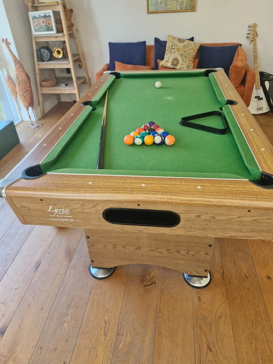 6' x 4' Folding Pool Table – Excellent Condition - Image 2