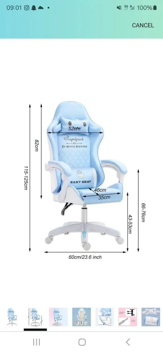 Chair for boys or girls brand new - Image 2