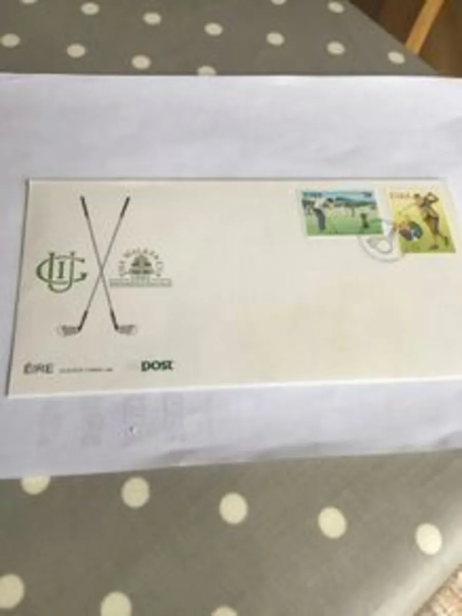 First Day Cover- The 1991 Walker Cup, with insert