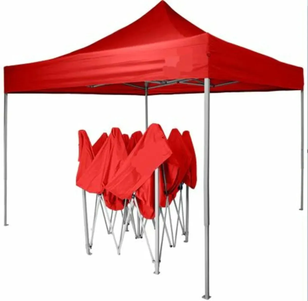 Gazebo Pop Up marquee 3x3m 40mm black - Image 1