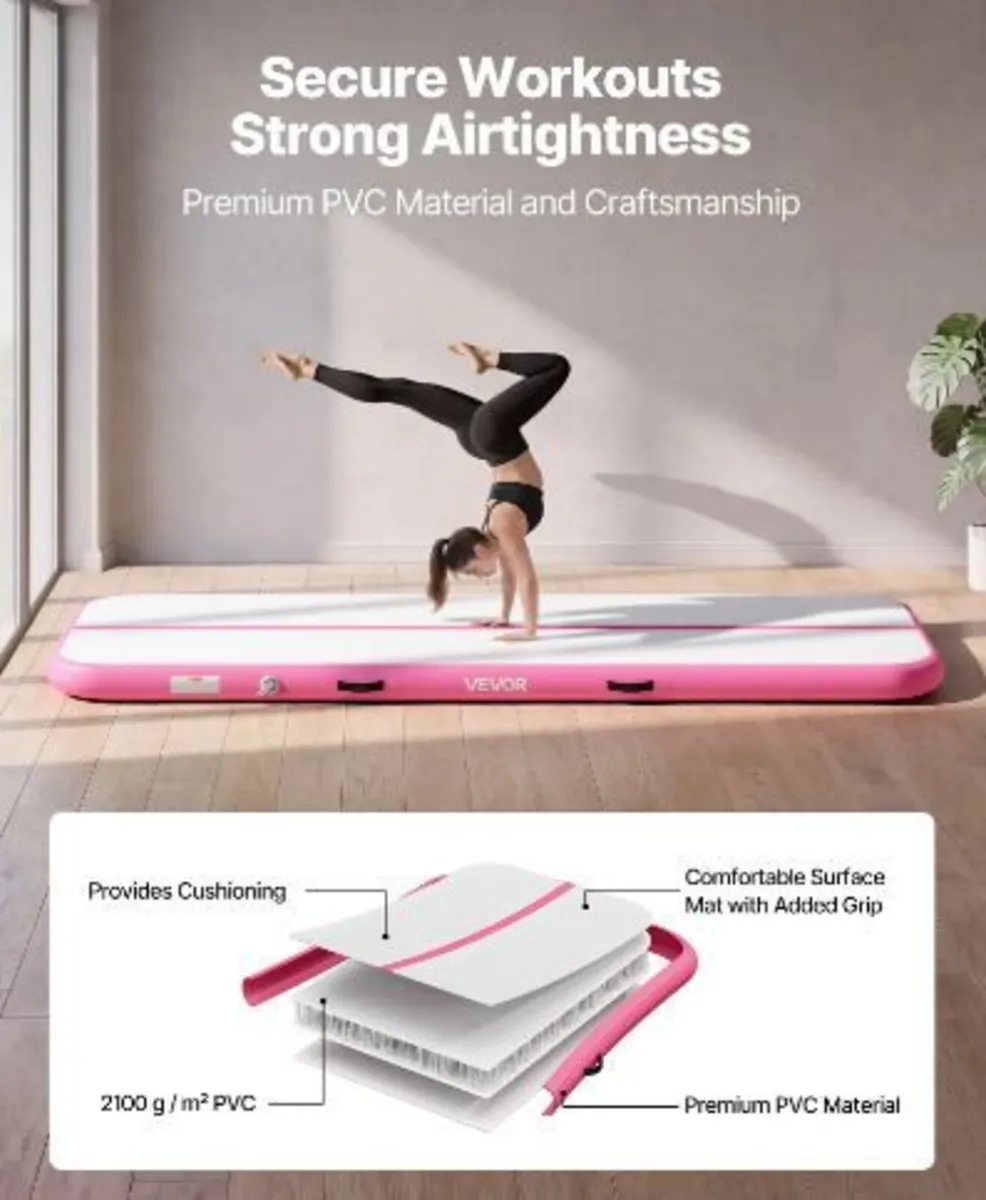 Inflatable Gymnastics Air Mat 3m Training - Image 2